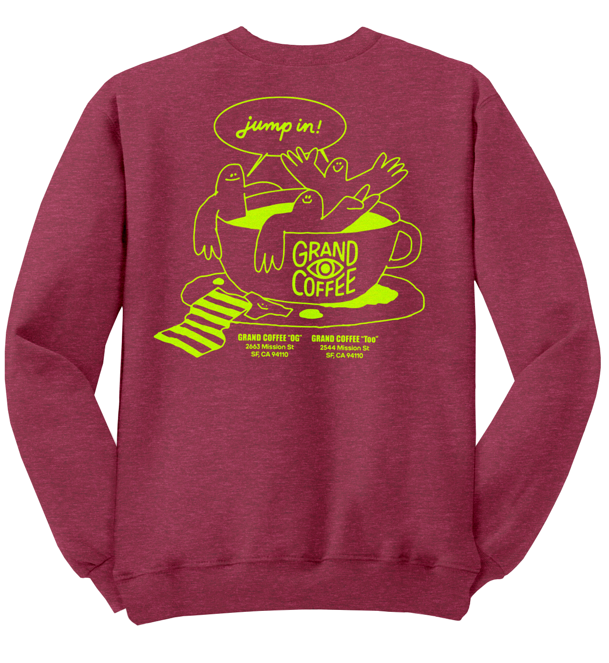 Skinny Dippers T-Shirt (Prairie Dust) – Grand Coffee SF